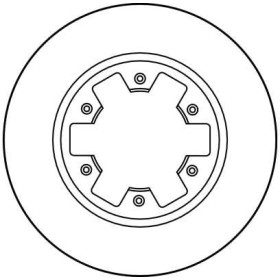 TRW Brzdový kotúč vetraný Ø277mm DF1965_thumb2