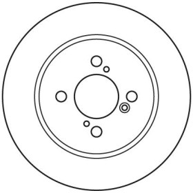 TRW Brzdový kotúč plny Ø259mm DF6122_thumb2
