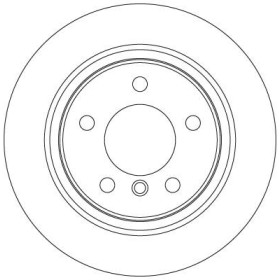 TRW Brzdový kotúč plny Ø290mm DF6137_thumb2