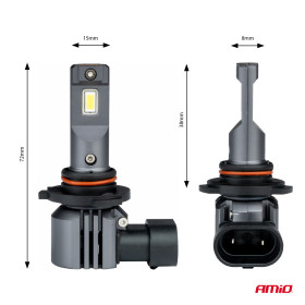 AMIO LED žiarovky X4-series AVIATOR HB3 9005/HIR1 9011/H10 6500K max 44W AMIO-03766_thumb3