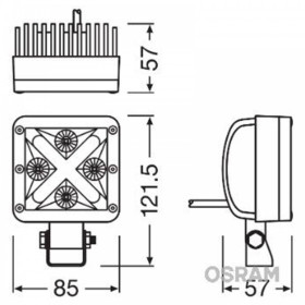 OSRAM Svetlo pracovné LEDriving Cube MX85 12V 22/2W_thumb8