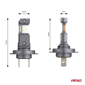 AMiO LED žiarovky hlavného svietenia Hybrid séria H7 H18 6000K Canbus 60W_thumb7