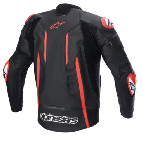 bunda FUSION, ALPINESTARS (čierna/červená fluo, veľ. 48)_thumb2