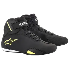 topánky SEKTOR, ALPINESTARS (čierne/žltá fluo, veľ. 45.5)