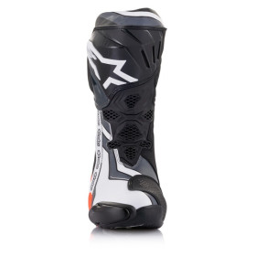 topánky SUPERTECH R, ALPINESTARS (čierna/červená fluo/biela/sivá, veľ. 39)_thumb3