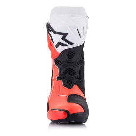 topánky SUPERTECH R VENTED, ALPINESTARS (čierna/biela/červená fluo, veľ. 43)_thumb3