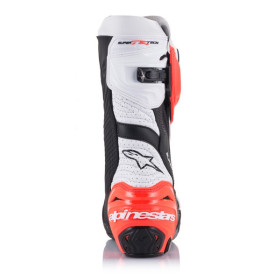 topánky SUPERTECH R VENTED, ALPINESTARS (čierna/biela/červená fluo, veľ. 43)_thumb4