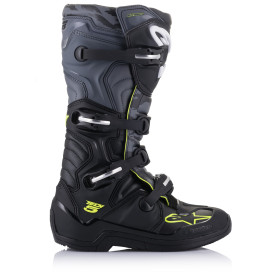 topánky TECH 5, ALPINESTARS (čierna/sivá/žltá fluo, veľ. 47)_thumb2