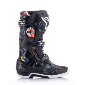 topánky TECH 10 limitovaná edícia RENEN, ALPINESTARS (čierna/sivá/biela/multicolor, veľ. 42)_thumb4