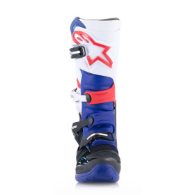 topánky TECH 7, ALPINESTARS (čierna/tmavomodrá/červená/biela, veľ. 44,5)_thumb3