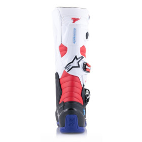 topánky TECH 7, ALPINESTARS (čierna/tmavo modrá/červená/biela, veľ. 45,5)_thumb4