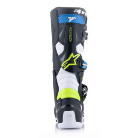 topánky TECH 7, ALPINESTARS (čierna/biela/žltá fluo/tmavomodrá, veľ. 45,5)_thumb4