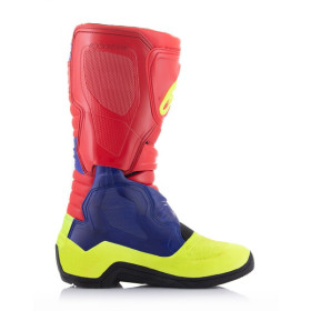 topánky TECH 3, ALPINESTARS (červená/modrá/žltá fluo/čierna, veľ. 38)_thumb2