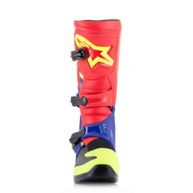 topánky TECH 3, ALPINESTARS (červená/modrá/žltá fluo/čierna, veľ. 38)_thumb3