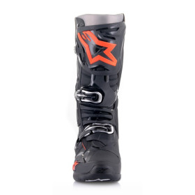 topánky TECH 10, ALPINESTARS (čierna/červená fluo/sivá, veľ. 40,5)_thumb3