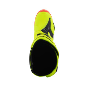 topánky TECH 10, ALPINESTARS (žltá fluo/čierna/červená fluo, veľ. 43)_thumb4