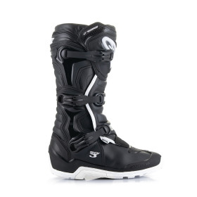 topánky TECH 3 ENDURO WATERPROOF, ALPINESTARS (čierna/biela, veľ. 44,5)_thumb2