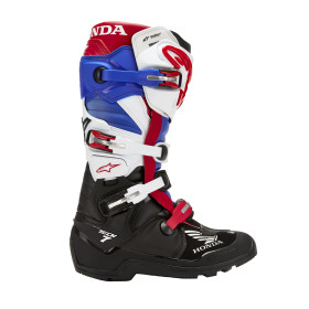 topánky TECH 7 ENDURO DRYSTAR HONDA kolekcia, ALPINESTARS (čierna/biela/modrá/červená, veľ. 39)_thumb2