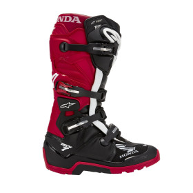 topánky TECH 7 ENDURO DRYSTAR HONDA kolekcia, ALPINESTARS (čierna/červená, veľ. 38)_thumb2