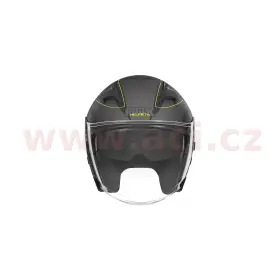 prilba N127 Metro, NOX (čierna matná, neon žltá, veľ. M)_thumb2