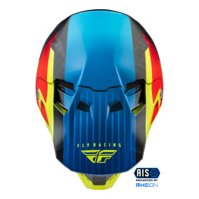 prilba FORMULA CARBON PRIME, FLY RACING - USA (hi-vis, modrá, červená, veľ. XL)_thumb3