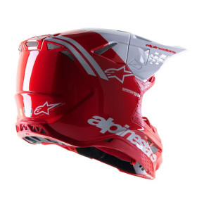 prilba SUPERTECH S-M8 RADIUM 2, ALPINESTARS (červená/biela, veľ. XL)_thumb2