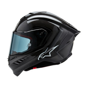 prilba SUPERTECH R10 SOLID, ALPINESTARS (lesklý karbon/matný karbón, veľ. S)_thumb2