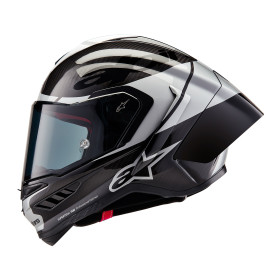 prilba SUPERTECH R10 ELEMENT, ALPINESTARS (karbón/strieborná/čierna, veľ. XL)_thumb2