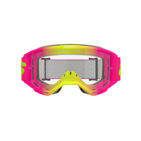 okuliare VISION 5 WORDMARK, ALPINESTARS (ružová/žltá fluo, číre plexi) 2025_thumb2