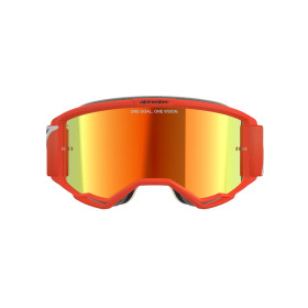 okuliare VISION 5 CORP, ALPINESTARS (oranžová, zrkadlové červené plexi) 2025_thumb2