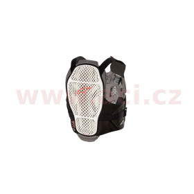 chránič hrude A-4 MAX, ALPINESTARS (biela/antracit/červená, veľ. XL/2XL)_thumb2