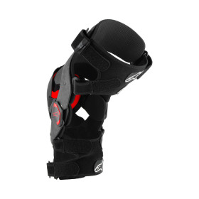 kolenné ortézy SUPERTECH RK-10 PLASMA, ALPINESTARS (čierna/červená, veľ. XL, 1 pár)_thumb2