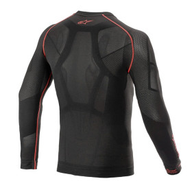 termoprádlo s dlhým rukávom RIDE TECH SUMMER, ALPINESTARS (čierna/červená, veľ. XL/2XL)_thumb2