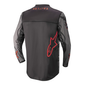 dres RACER TACTICAL, ALPINESTARS (čierna/sivá maskáčová/červená fluo, veľ. S)_thumb2