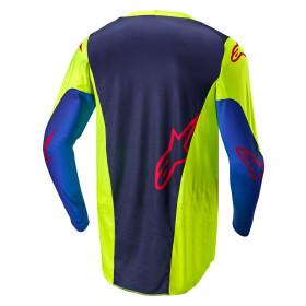 dres RACER HOEN, ALPINESTARS (žltá fluo/modrá/červená, veľ. M)_thumb2