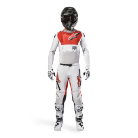 šaty SUPERTECH WARD, ALPINESTARS (biela/oranžová, veľ. XL)_thumb3