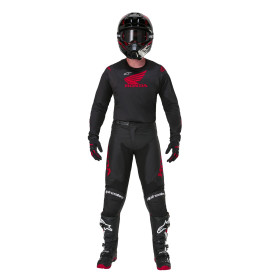 dres RACER ICONIC HONDA kolekcia, ALPINESTARS (čierna/červená, veľ. XL)_thumb4