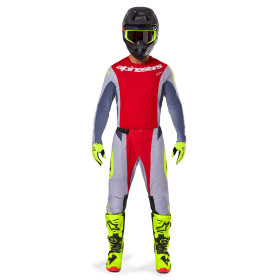 dres TECHSTAR MELT, ALPINESTARS (červená/sivá, veľ. L)_thumb3