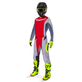 dres TECHSTAR MELT, ALPINESTARS (červená/sivá, veľ. L)_thumb4