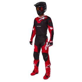 dres RACER VEIL, ALPINESTARS (čierna/červená, veľ. S)_thumb4