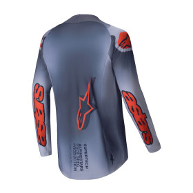 dres SUPERTECH LIPAN, ALPINESTARS (šedá/oranžová fluo, veľ. M)_thumb2