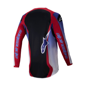 dres FLUID WURX, ALPINESTARS (fialová/červená, veľ. 2XL)_thumb2