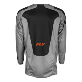 dres KNETIC SYM, FLY RACING - USA 2025 (šedá/oranžová/čierna, veľ. XL)_thumb2