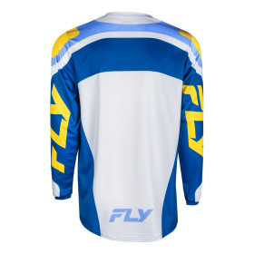 dres F-16, FLY RACING - USA 2025 (biela/modrá/žltá, veľ. 3XL)_thumb2