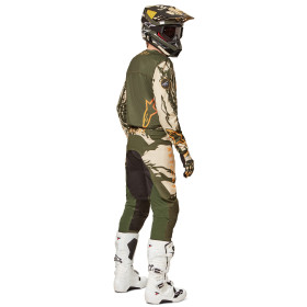 nohavice RACER TACTICAL, ALPINESTARS (piesková/zelená/mandarinka, veľ. 40)_thumb4