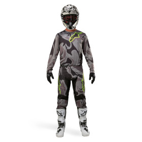 nohavice RACER TACTICAL, ALPINESTARS (šedá camo/žltá fluo/čierna, veľ. 28)_thumb3