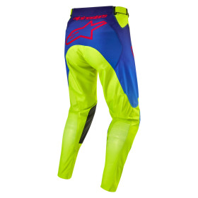 nohavice RACER HOEN, ALPINESTARS (žltá fluo/modrá/červená, veľ. 40)_thumb2