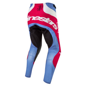 nohavice TECHSTAR OCURI, ALPINESTARS (svetlá modrá/biela/červená, veľ. 36)_thumb2