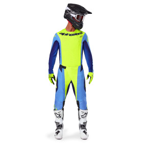 nohavice TECHSTAR MELT, ALPINESTARS (žltá fluo/modrá, veľ. 32)_thumb3