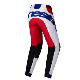 nohavice RACER VEIL, ALPINESTARS (červená/biela, veľ. 32)_thumb2